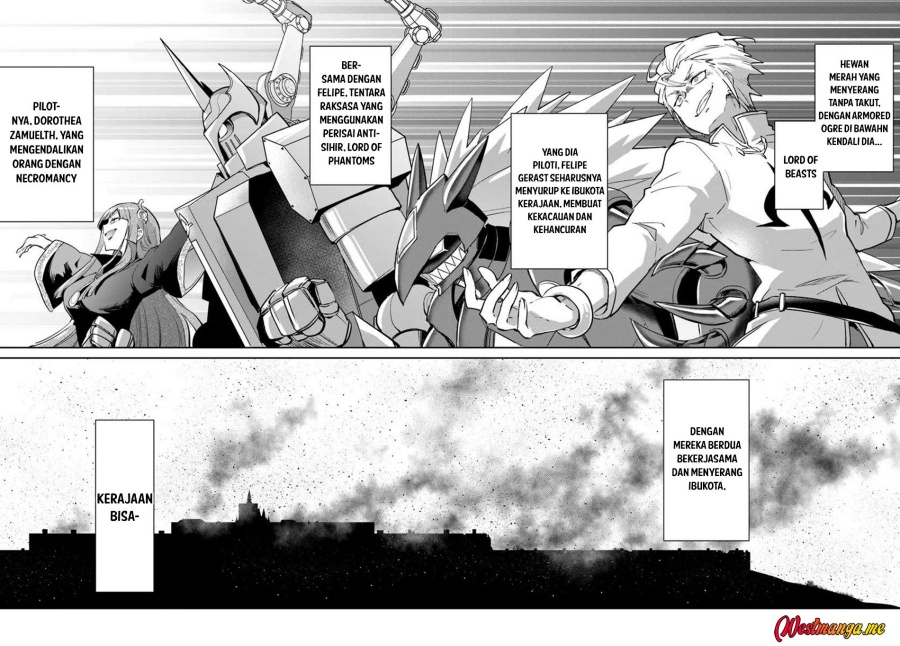 Henkyou Gurashi no Maou, Tensei shite Saikyou no Majutsushi ni naru ~Aisarenagara Nariagaru Moto Maō wa, Ningen o Shiritai~ Chapter 54 Gambar 40